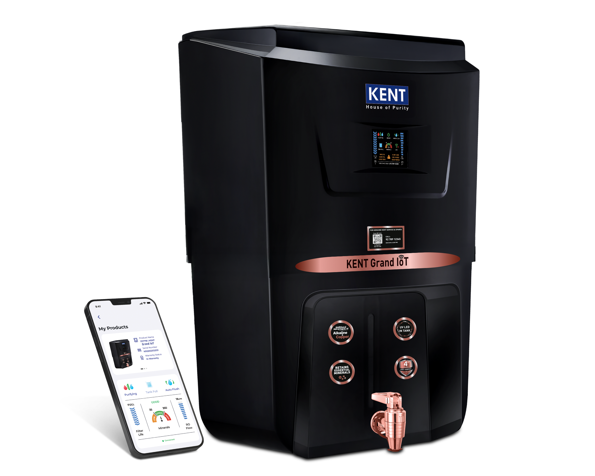 Kent Grand IoT water purifier