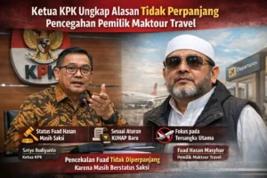 Read more about the article Ketua KPK Ungkap Alasan Tidak Perpanjang Pencegahan Pemilik Maktour Travel